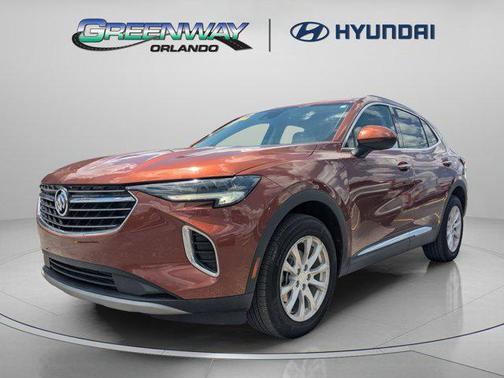 Burnished Bronze Metallic 2021 Buick Envision FWD Preferred