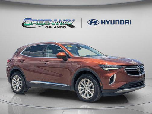 Burnished Bronze Metallic 2021 Buick Envision FWD Preferred