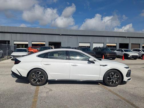 Serenity White 2024 Hyundai SONATA SEL
