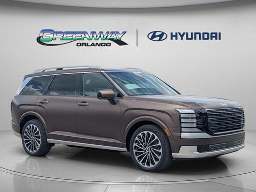 Earthy Brass Matte 2026 Hyundai Palisade Hybrid Calligraphy