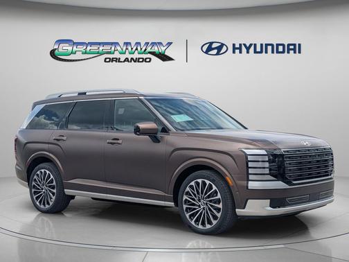 Earthy Brass Matte 2026 Hyundai Palisade Hybrid Calligraphy