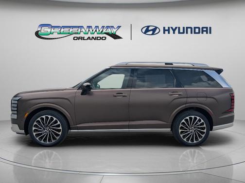 Earthy Brass Matte 2026 Hyundai Palisade Hybrid Calligraphy