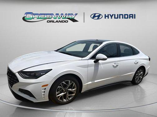 Serenity White 2023 Hyundai SONATA SEL