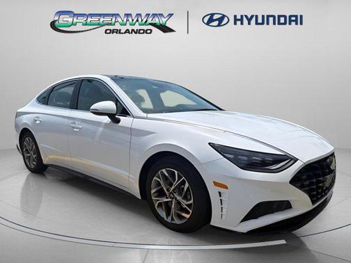 Serenity White 2023 Hyundai SONATA SEL