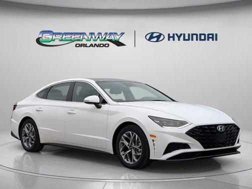 Serenity White 2023 Hyundai SONATA SEL