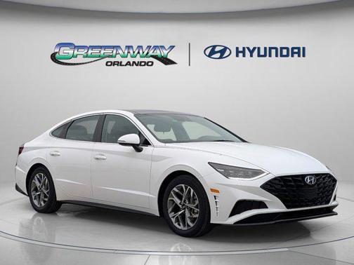 Serenity White 2023 Hyundai SONATA SEL