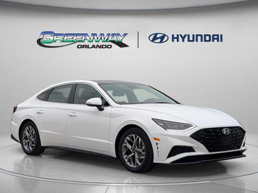 Serenity White 2023 Hyundai SONATA SEL
