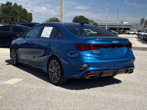 Sporty Blue 2023 Kia Forte GT