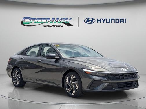 Amazon Gray 2025 Hyundai ELANTRA Sport