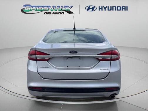 Ingot Silver 2017 Ford Fusion Hybrid S