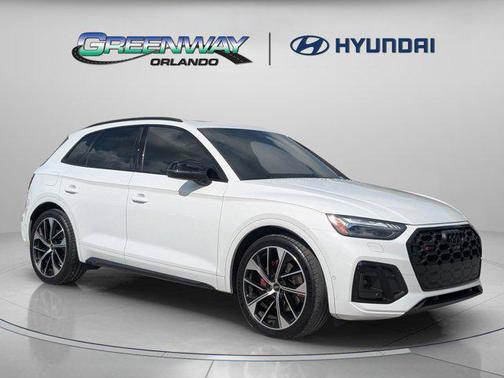 Glacier White Metallic 2021 Audi SQ5 3.0T Prestige