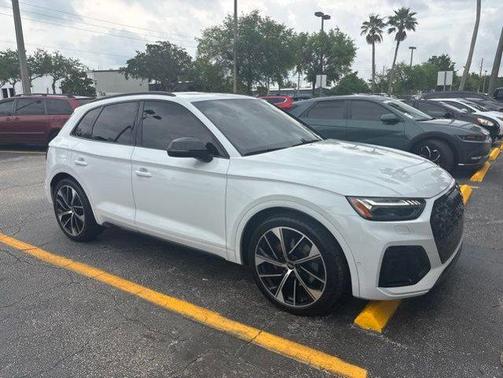 Glacier White Metallic 2021 Audi SQ5 3.0T Prestige