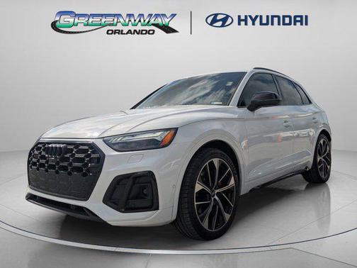Glacier White Metallic 2021 Audi SQ5 3.0T Prestige