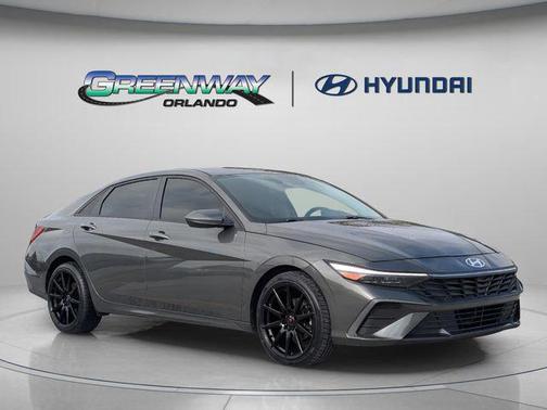 Amazon Gray 2024 Hyundai ELANTRA SEL