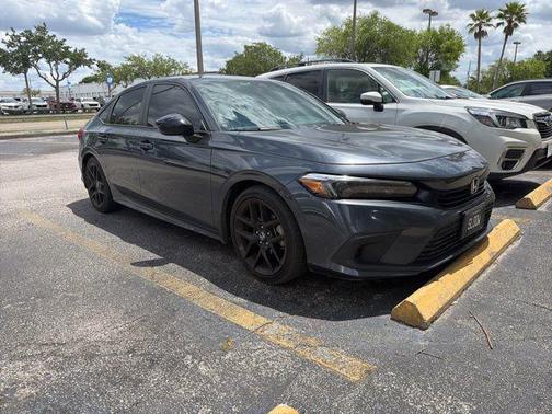 Meteorite Gray Metallic 2023 Honda Civic Sport