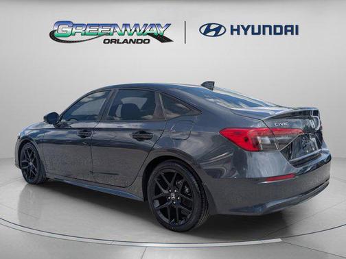 Meteorite Gray Metallic 2023 Honda Civic Sport
