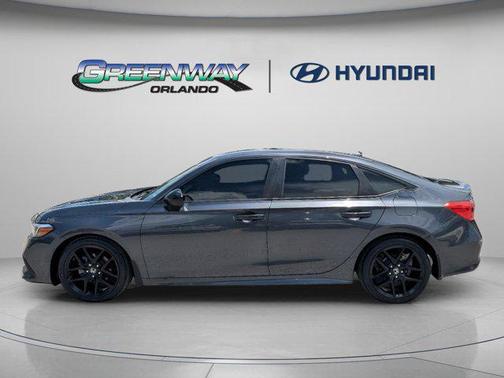 Meteorite Gray Metallic 2023 Honda Civic Sport