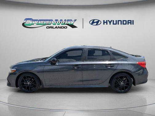 Meteorite Gray Metallic 2023 Honda Civic Sport