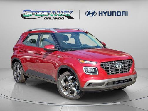 Ultimate Red 2025 Hyundai VENUE Limited