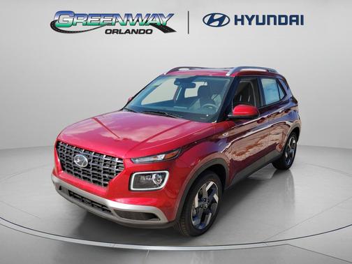 Ultimate Red 2025 Hyundai VENUE Limited
