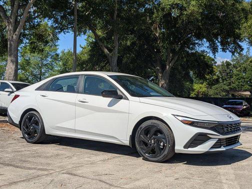 Serenity White Pearl 2026 Hyundai ELANTRA Sport