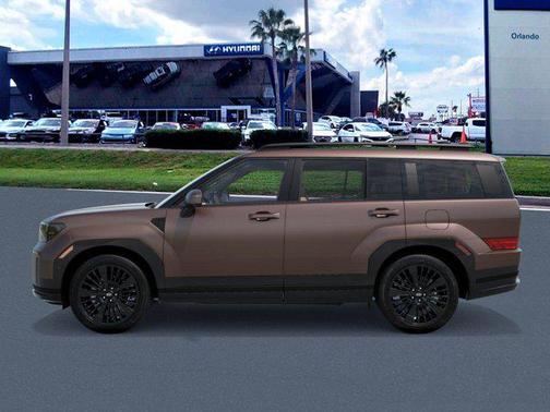 Earthy Brass Matte 2026 Hyundai SANTA FE HEV Calligraphy