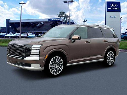 Earthy Brass Matte 2026 Hyundai Palisade Hybrid Calligraphy