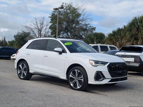 Ibis White 2020 Audi Q3 45 S line Premium Plus