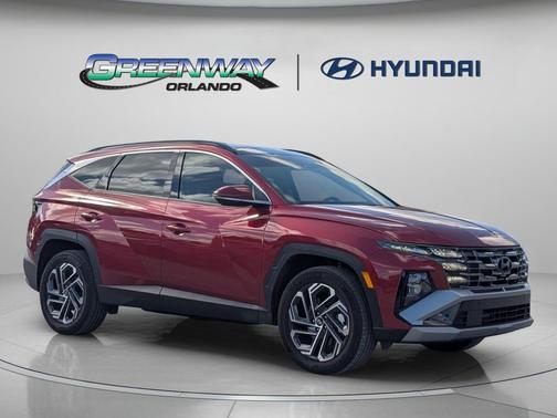 Ultimate Red 2025 Hyundai TUCSON Hybrid Limited