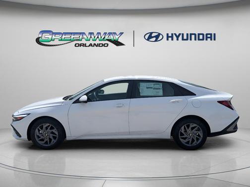 Serenity White Pearl 2026 Hyundai ELANTRA HEV Blue