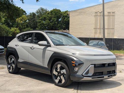 Cyber Gray Metallic 2026 Hyundai KONA Limited