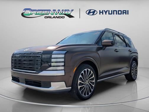 Earthy Brass Matte 2026 Hyundai Palisade Hybrid Calligraphy