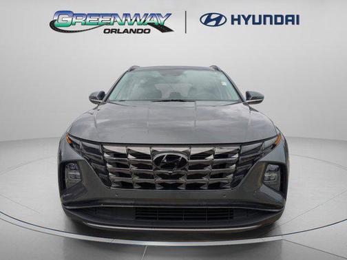 Amazon Gray 2022 Hyundai TUCSON Limited