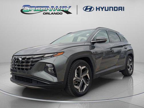 Amazon Gray 2022 Hyundai TUCSON Limited