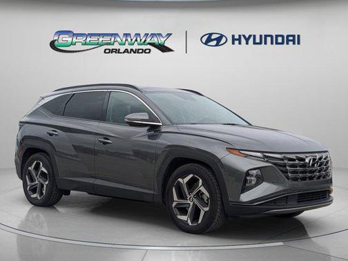 Amazon Gray 2022 Hyundai TUCSON Limited