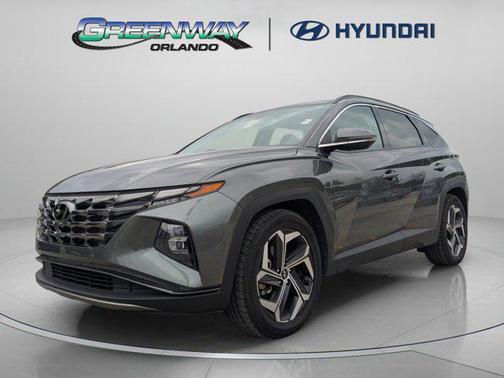 Amazon Gray 2022 Hyundai TUCSON Limited