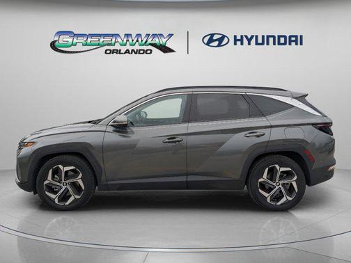 Amazon Gray 2022 Hyundai TUCSON Limited