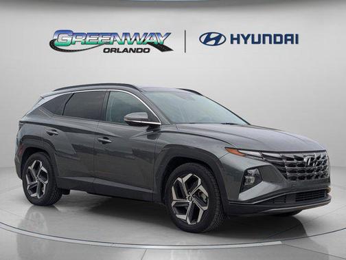 Amazon Gray 2022 Hyundai TUCSON Limited
