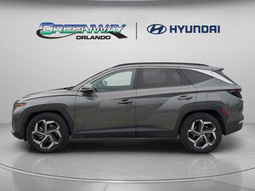 Amazon Gray 2022 Hyundai TUCSON Limited
