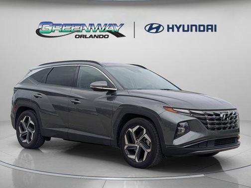 Amazon Gray 2022 Hyundai TUCSON Limited