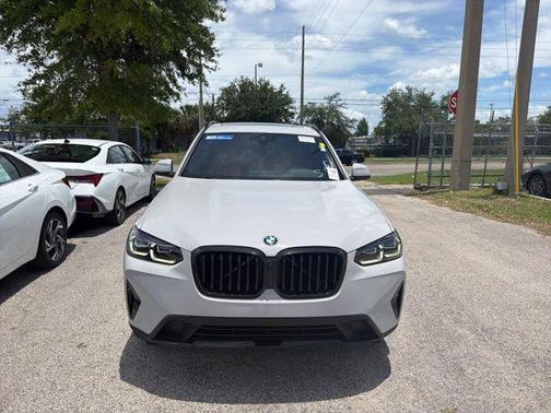 Alpine White 2022 BMW X3 sDrive30i