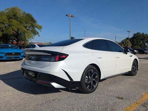 Serenity White 2024 Hyundai SONATA SEL