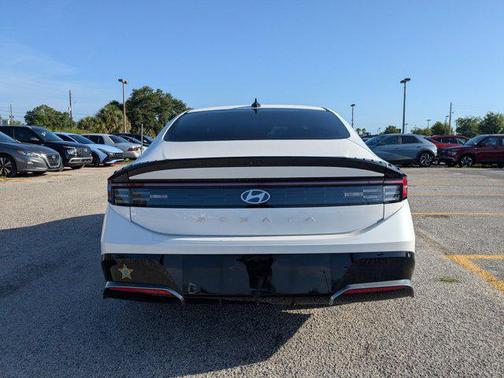 Serenity White 2024 Hyundai SONATA SEL