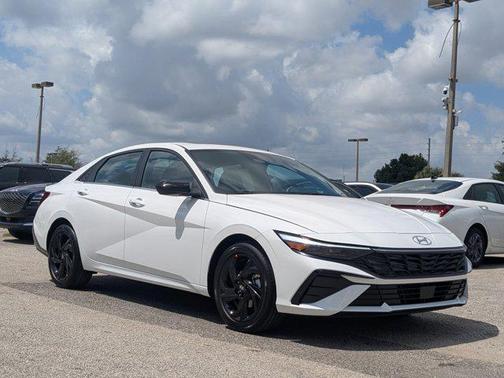 Serenity White Pearl 2026 Hyundai ELANTRA Sport