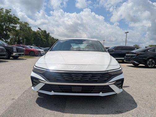 Serenity White Pearl 2026 Hyundai ELANTRA Sport