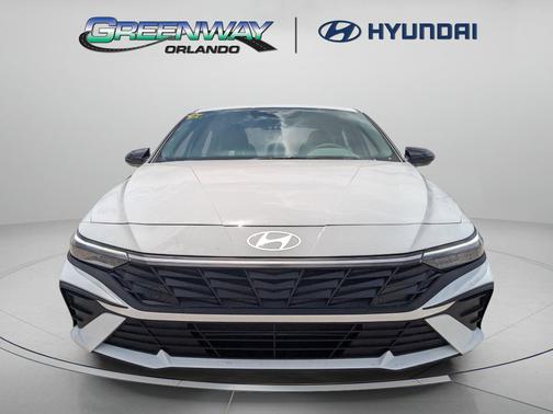 Serenity White 2025 Hyundai ELANTRA Sport