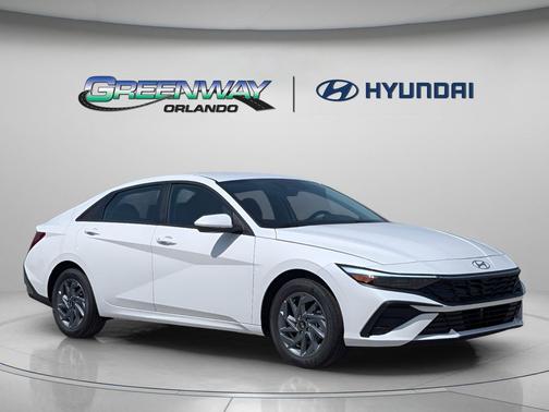 Serenity White Pearl 2026 Hyundai ELANTRA HEV Blue