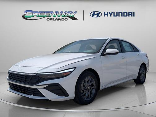 Serenity White Pearl 2026 Hyundai ELANTRA HEV Blue