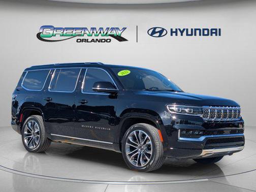 Diamond Black Crystal Pearlcoat 2022 Jeep Grand Wagoneer Series III 4x4
