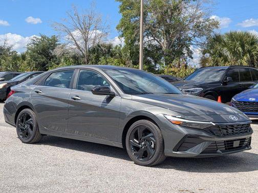 Amazon Gray 2026 Hyundai ELANTRA Sport
